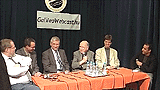 Rsztvevk: Dr. Almr Ivn csillagsz, Dr. Galntai Zoltn jvkutat, Horvai Ferenc rkutat, Dr. Horvth Andrs rkutat, Dr. Solymosi Jnos a Magyar Asztronautikai Trsasg elnke - A kvetkez 50 v - kerekasztal beszlgets az rhajzs jvjrl