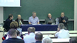 A rsztvevk: Dr. Almr Ivn csillagsz-rkutat, Dr. Beck Mihly akadmikus, Dr. Bencze Gyula fizikus, Hrtlein Kroly tanszki mrnk. Modertor: Lukcsi Bla rdis jsgr - Gondolkodjunk-e, ha mr vagyunk? - Kerekasztal beszlgets arrl, mire jutottak s merre tartanak a szkeptikusok?