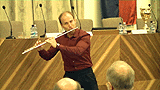 Bicsk Mtys, fuvolamvsz, a wiesbadeni operazenekar els fuvolsa - Debussy Syrinx c. m eladsa
